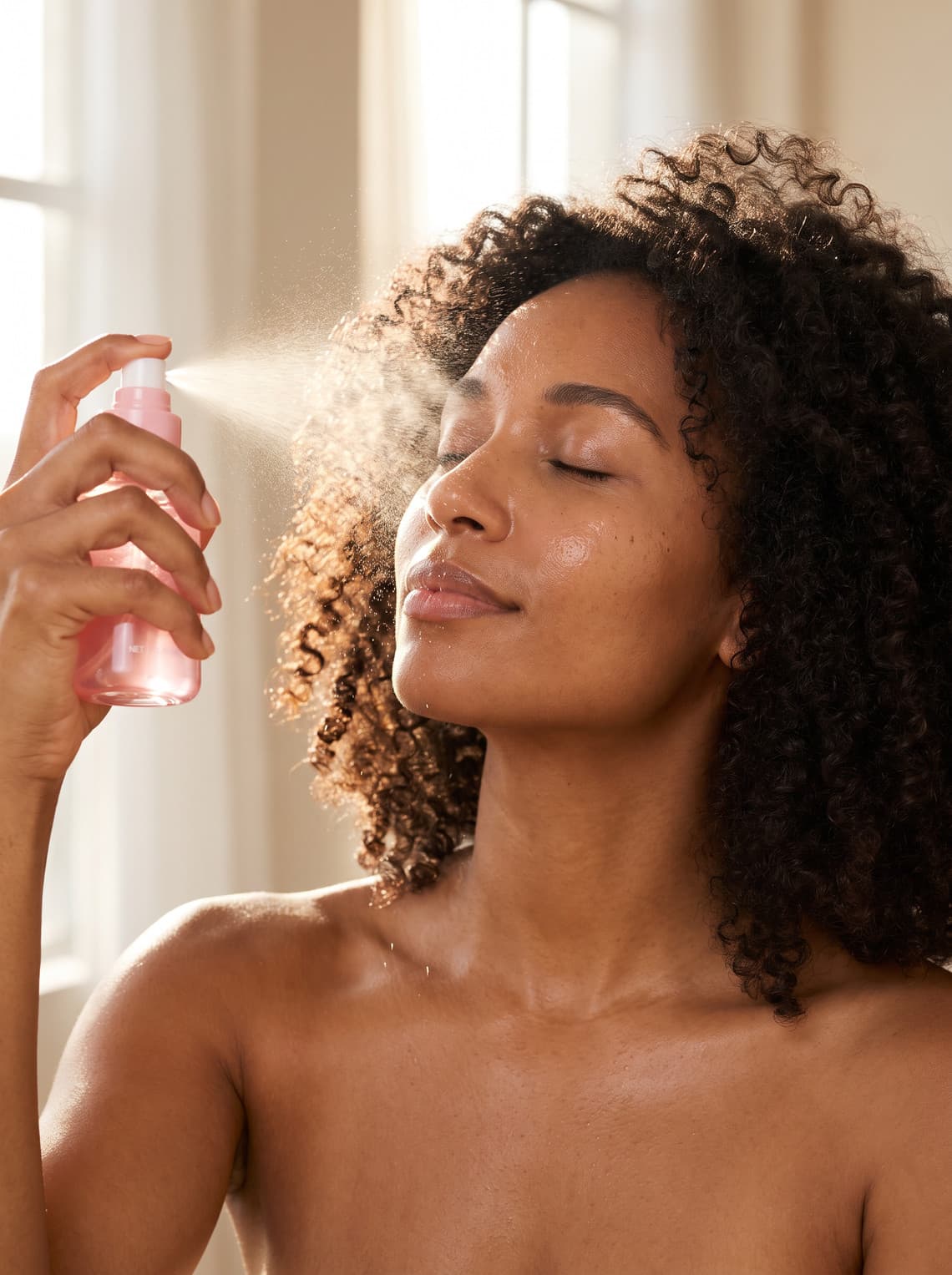Modelo usando Bruma Collagen Peptide Jelly