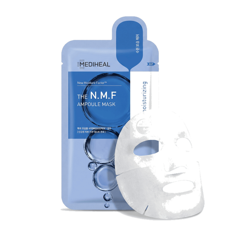 Mascarilla N.M.F — antes del maquillaje
